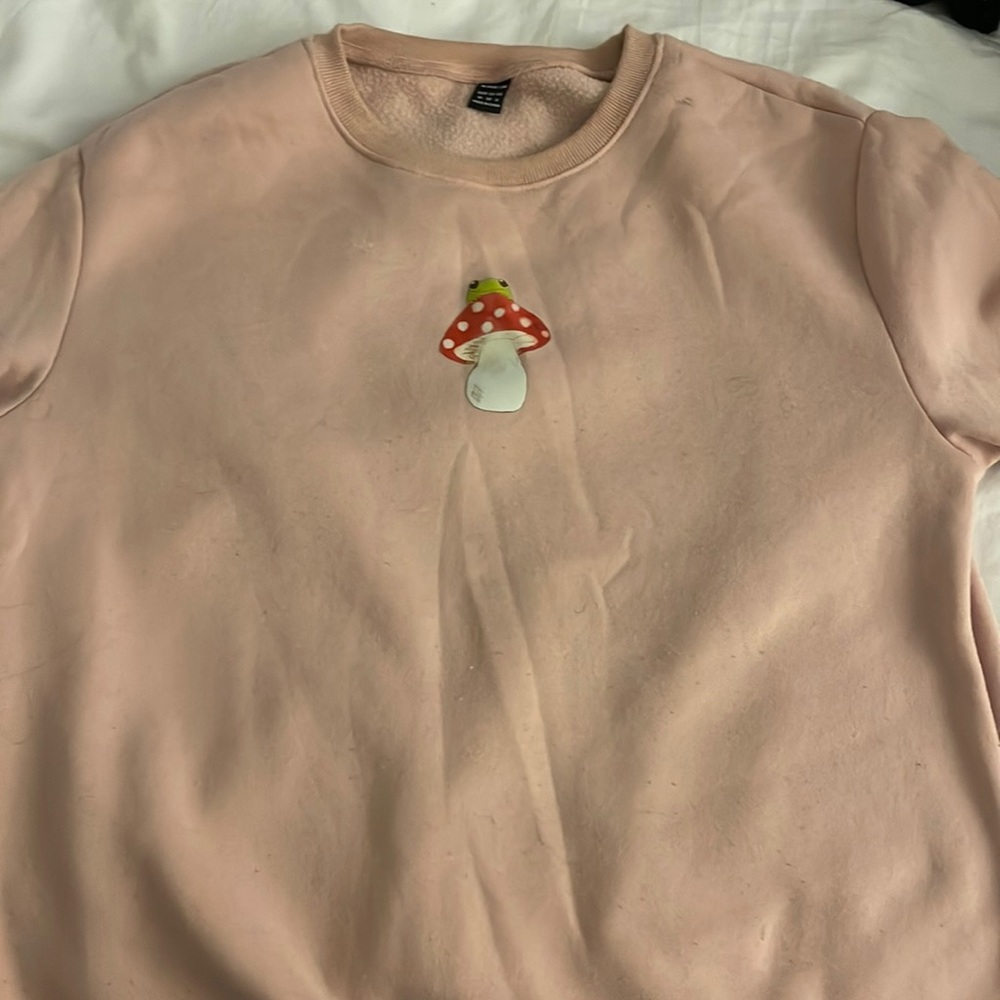 Pink sweater